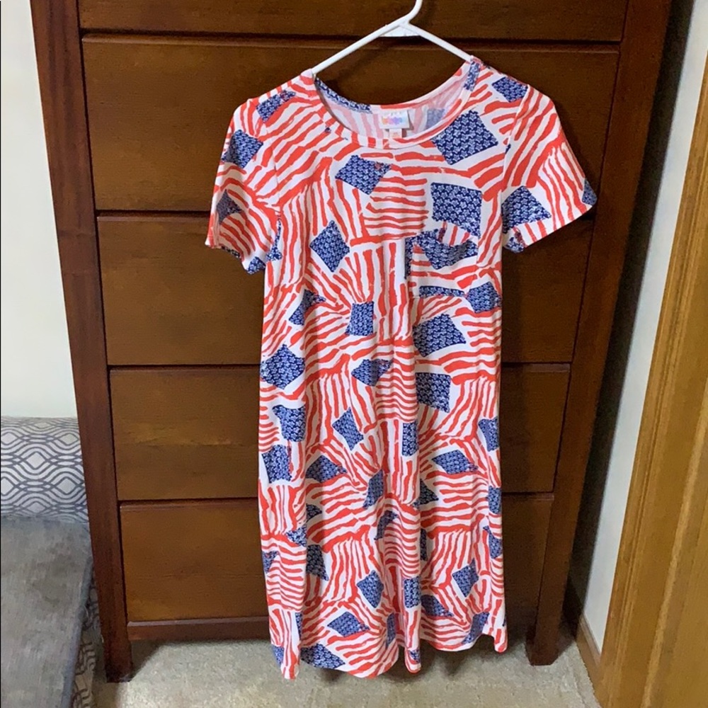 Lularoe AMERICANA Carly XS